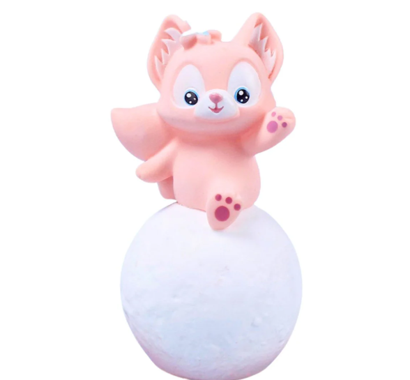 Mô Hình Cáo hồng dơ tay Cinnamoroll - Cao 12cm - rộng 6cm - nặng 120gram - Có LED ở cầu