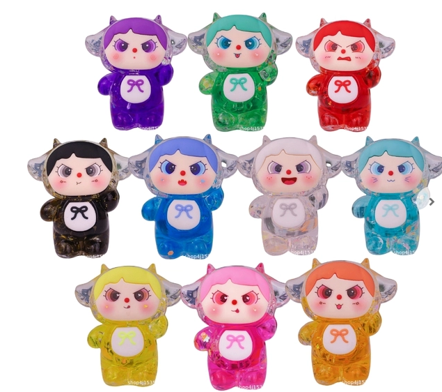 Mô hình charm baby three size to kích thước cao : 8.3cm nhiều màu decor siêu xinh