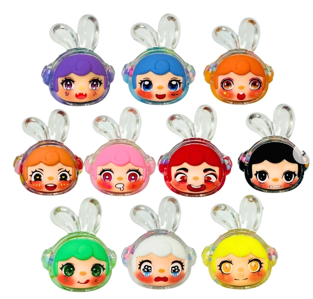 Mô hình charm công chúa thỏ size to kích thước cao : 10cm nhiều màu decor siêu xinh