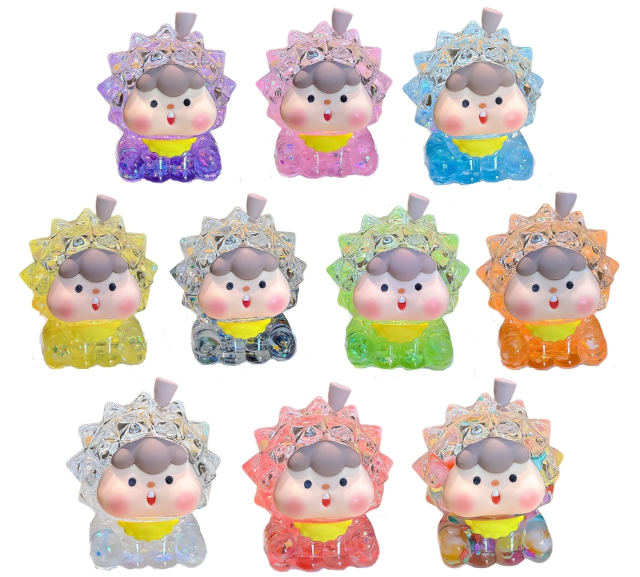 Mô hình charm sầu riêng size to kích thước cao : 8cm nhiều màu decor siêu xinh