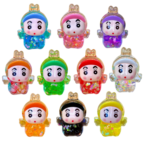 Mô hình charm shin bút chì size to kích thước cao : 9cm nhiều màu decor siêu xinh