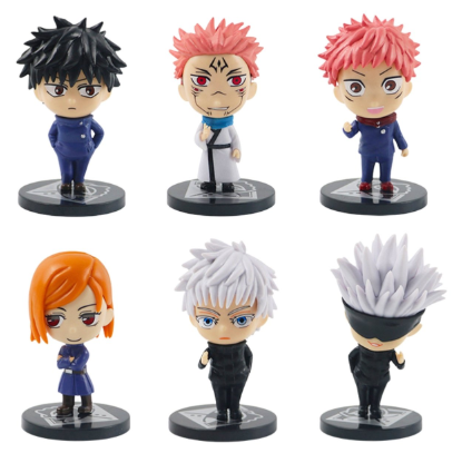 Mô Hình chibi 6 nhân vật Jujutsu Kaisen - Cao 8cm - nặng 300Gram