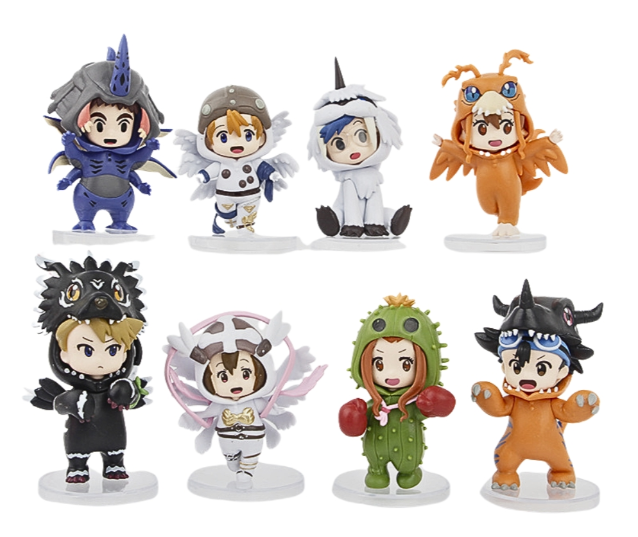 Mô Hình Digimon Adventure bộ 8 nhân vật Cao : 8-10cm - Nặng : 400gram - Figure Digimon Adventure