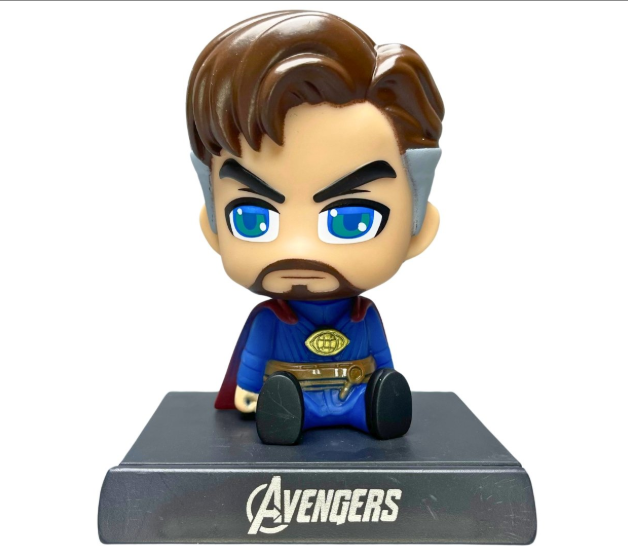 Mô Hình doctor strange lắc đầu - Cao 12cm - nặng 150gram - Phụ kiện : đế + miếng dán