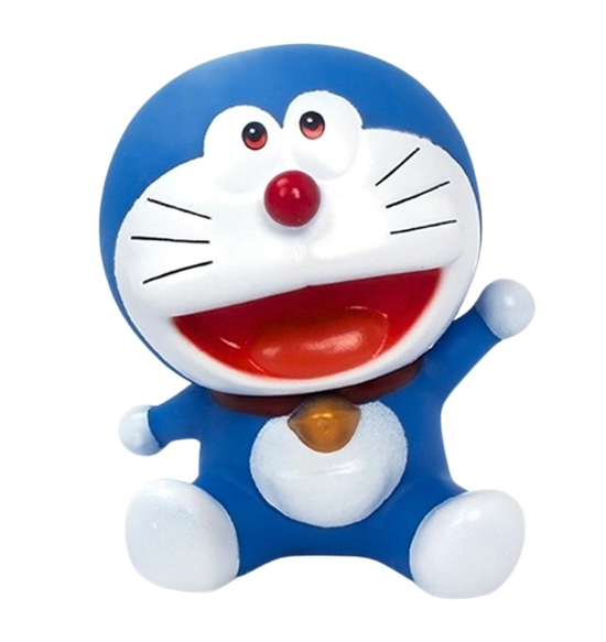 Mô Hình Doremon ngồi dơ tay - Cao 9cm - nặng 100Gram - Figure Doremon