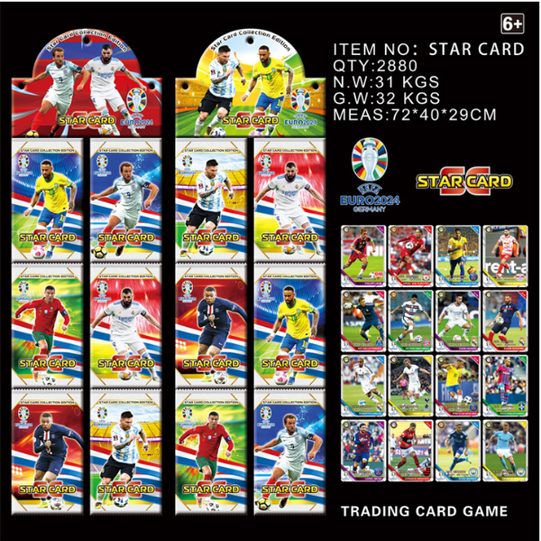 Dây pack thẻ bóng đá - 1 túi có 3 dây - 1 dây có 12 pack - 1 pack có 5 thẻ n3-k30-t3-s1
