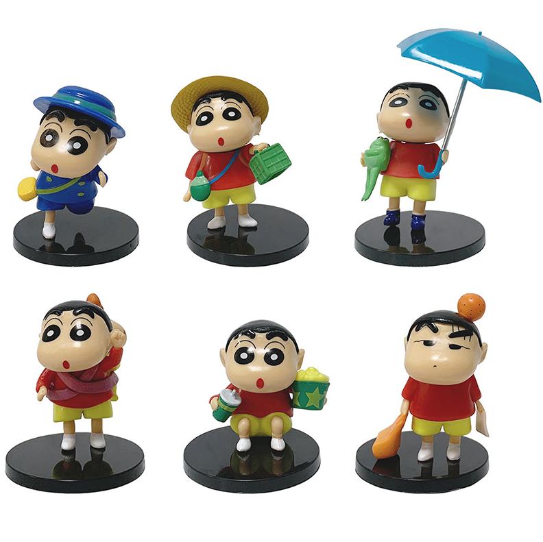 Mô hình shin bút chì bộ 6 shin blind box