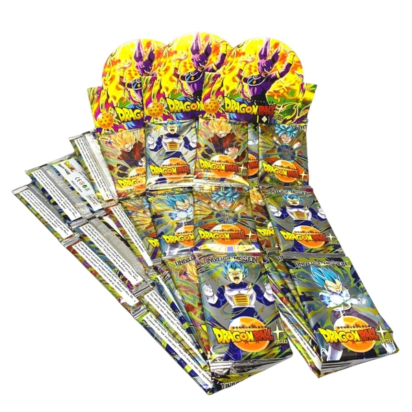 Dây Pack Thẻ Dragon ball - 1 túi có 3 dây - 1 dây có 12 pack - 1 pack có 5 thẻ - N3-K20-T1-S1