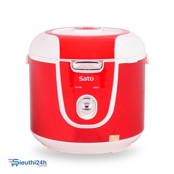 Nồi cơm điện quai xách Sato 18Q024 1.8L