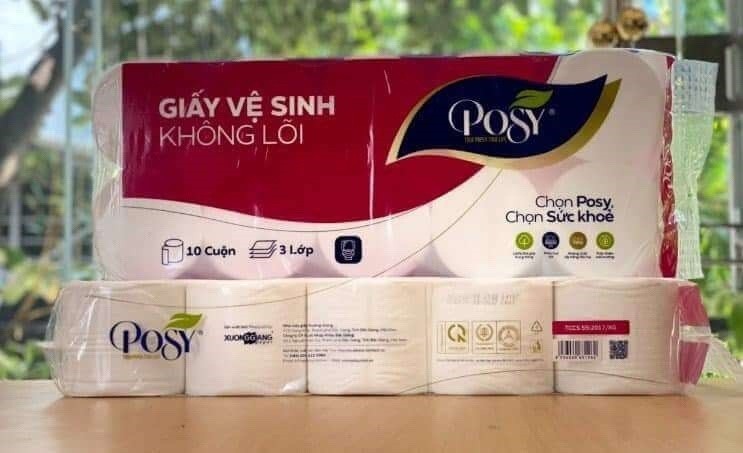 Giấy vệ sinh không lõi Posy