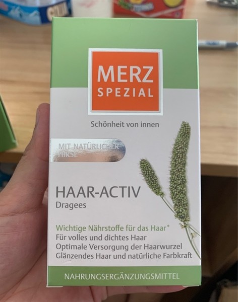 Thuốc Mọc Tóc Merz Spezial Haar Activ, 120 Viên Đức