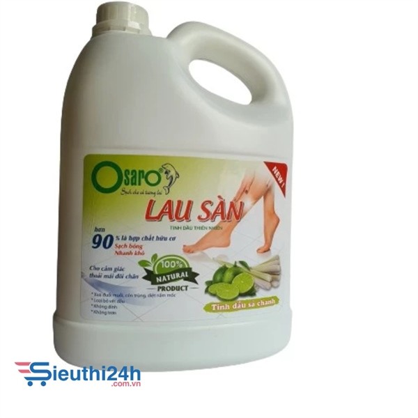 Nước lau sàn hữu cơ đuổi muỗi 3,8l