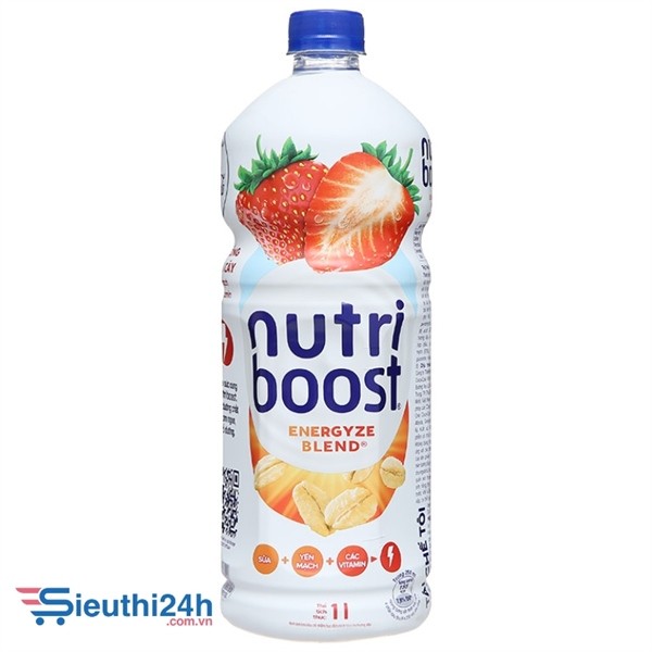 Sữa trái cây Nutriboost vị dâu 297ml