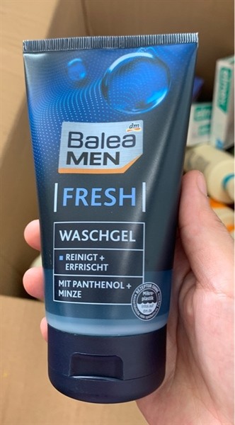 Sữa rửa mặt nam Balea Men Waschgel Fresh tuýp 150ml nhập khẩu Đức