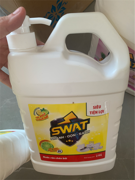 Nước lau sàn Swat hương Thảo mộc 4kg