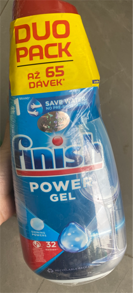 Gel rửa chén Finish power gel 650ml