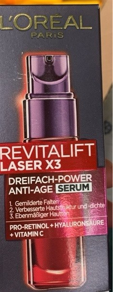 Serum cao cấp Loreal Revitalift Laser X3, 30ml, chống lão hóa, giảm nếp nhăn, rất phù hợp với tuổi 40+