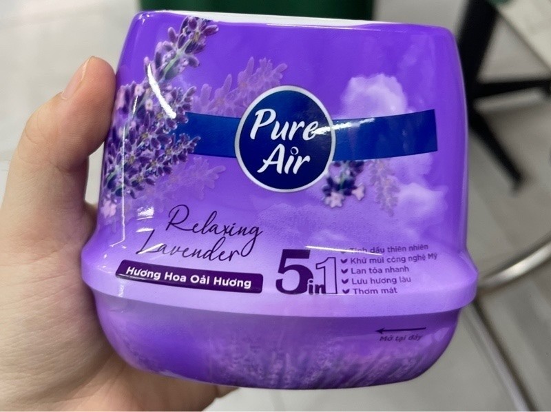 SÁP THƠM PURE AIR--HƯƠNG LAVENDER