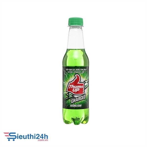 Nước Tăng Lực Hương Kiwi Thums Up Charged 330ml