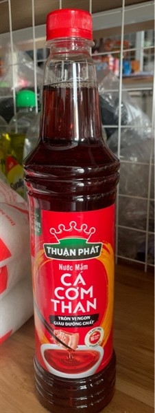 Nước mắm cá cơm than Thuận Phát chai 750ml