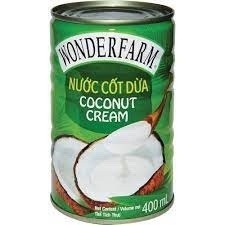 Nước Cốt Dừa Wonderfarm 400ml