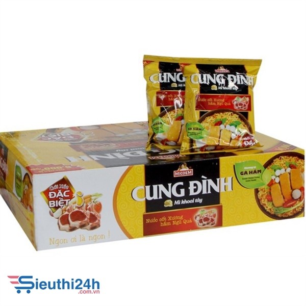 Cung Đình Kool Mì Gạo Bò Hầm Kiểu Đài Loan & Lẩu Tôm Chua Cay Kiểu Thái 75g 82g