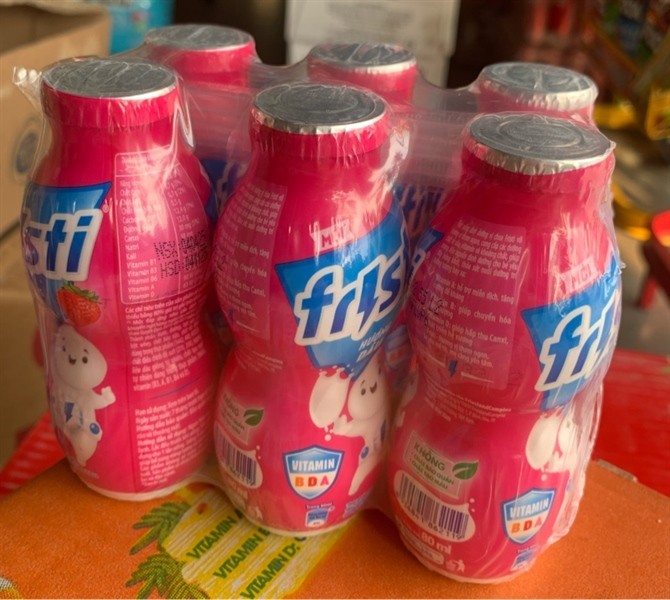 Sữa Fristi dâu lọ 80ml
