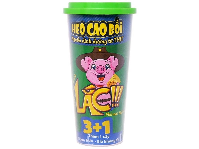 Xúc xích heo cao bồi xanh