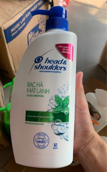 Dầu Gội Head & Shoulders Bạc Hà Làm Sạch Gàu