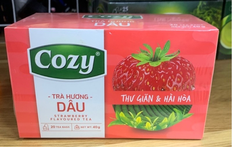 TRà Cozy Hương dâu 20 túi nhúng 40g