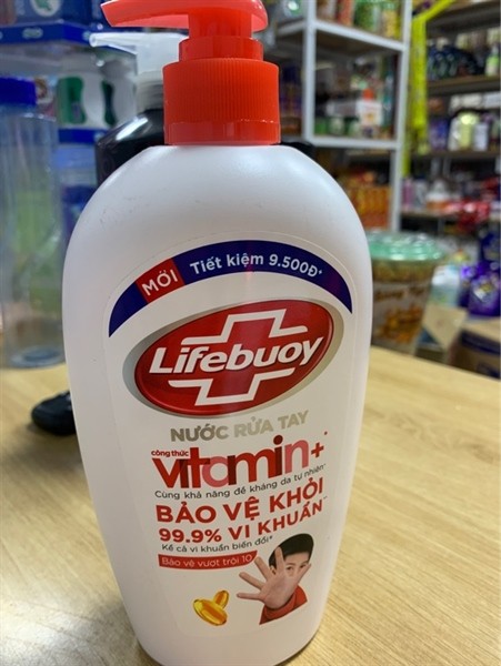 Nước rửa tay Lifebuoy bảo vệ vượt trội 10 450g