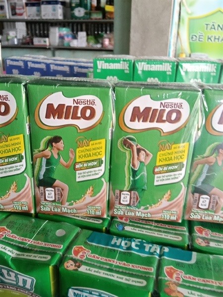 Sữa Milo thùng nhỏ 110ml