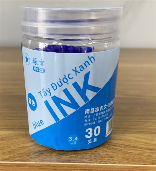 ỐNG MỰC VIẾT MÁY XÓA ĐƯỢC INK 0025