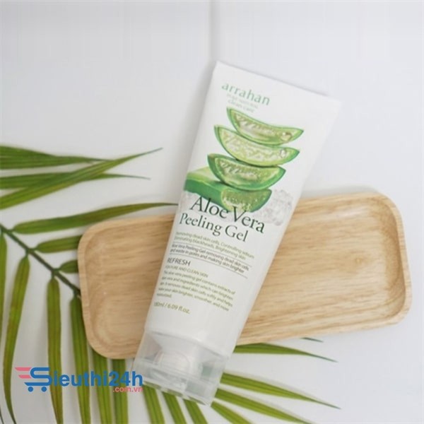 Tẩy Da Chết Arrahan vị lô hội 180ml