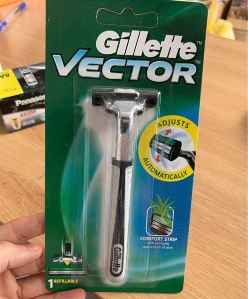 Dao cạo Gillette Vector 2 lưỡi