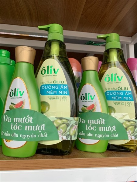 Sữa tắm oliv mềm mịn 650ML