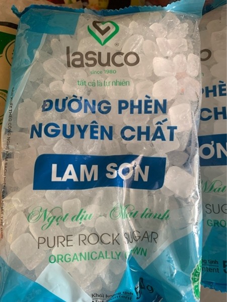 Đường phèn tinh khiết Lam Sơn lasuco 500GR x 50