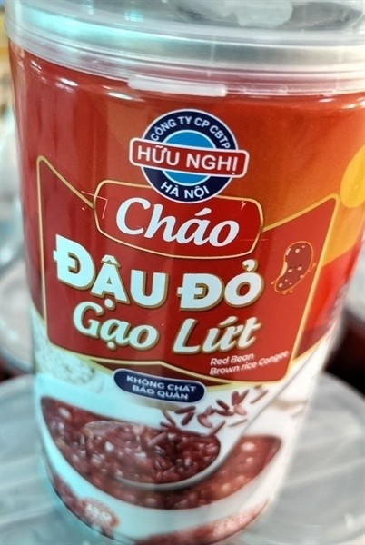 Cháo đậu đỏ gạo lứt