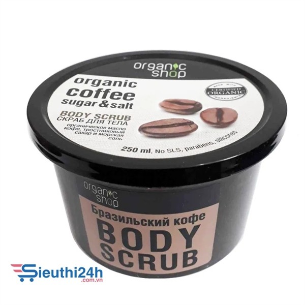 Tẩy tế bào chết body Scrub hũ Nga 250ml