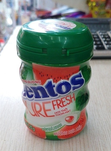 Kẹo gum Mentos dưa hấu