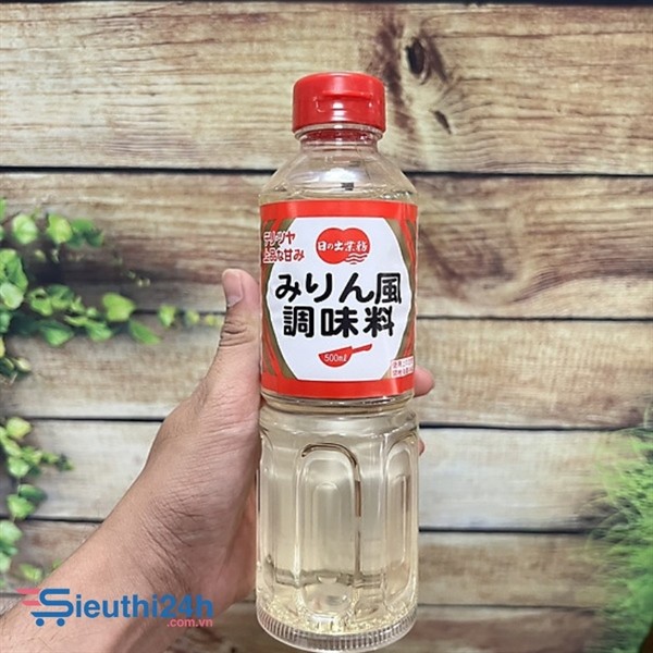 Giấm nấu ăn mirin hinode 500ml ướp vị ngọt tự nhiên