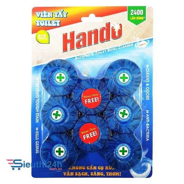 Viên tẩy và làm thơm Toilet Hando 6 viên