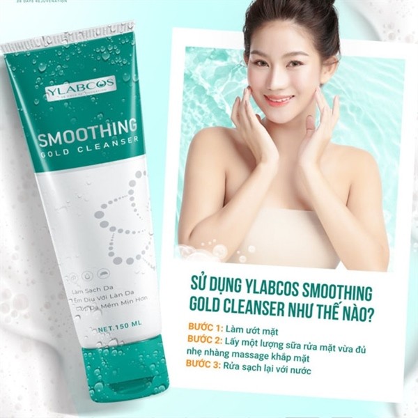 Sữa Rửa Mặt Vàng - Smoothing Gold Cleanser