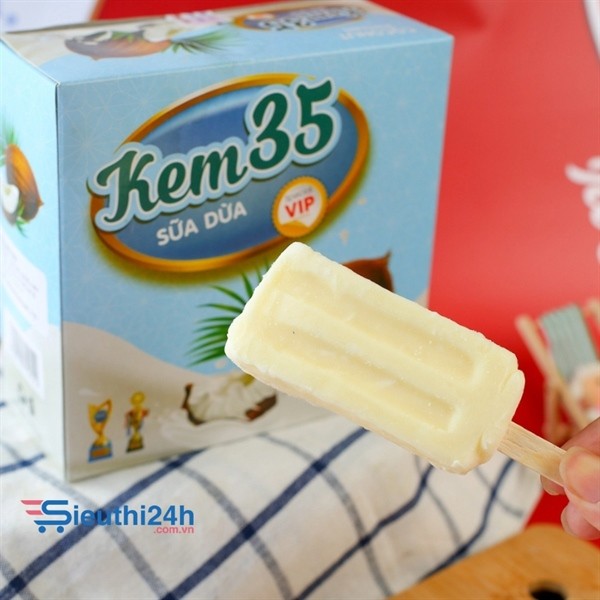 Kem tràng tiền vt sữa dừa
