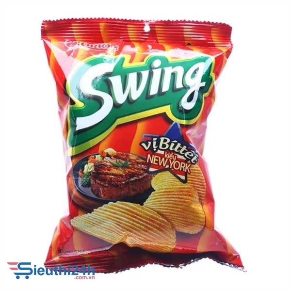 Snack Vị Bít Tết Kiểu New York Swing Orion Gói 35g