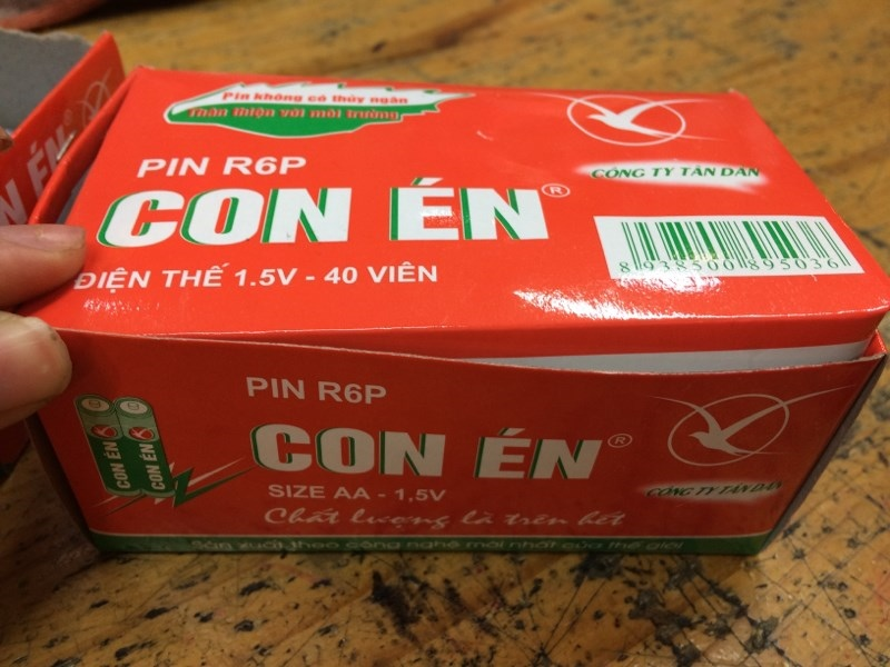 1 Đôi Pin con én to