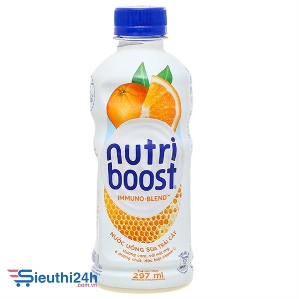 Sữa trái cây Nutriboost hương cam 297ml