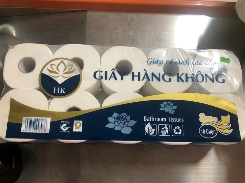 GIẤY VỆ SINH CAO CẤP HÀNG KHÔNG 1.3KG CÓ LÕI- KHÔNG LÕI