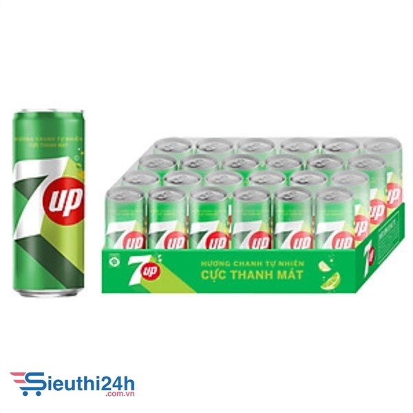 Nước Ngọt Có Gaz 7Up 320ml