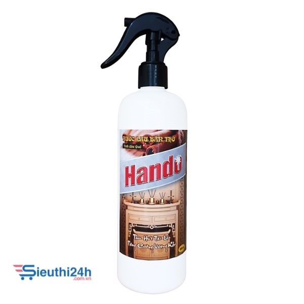 Hando nước lau ban thờ 500ml